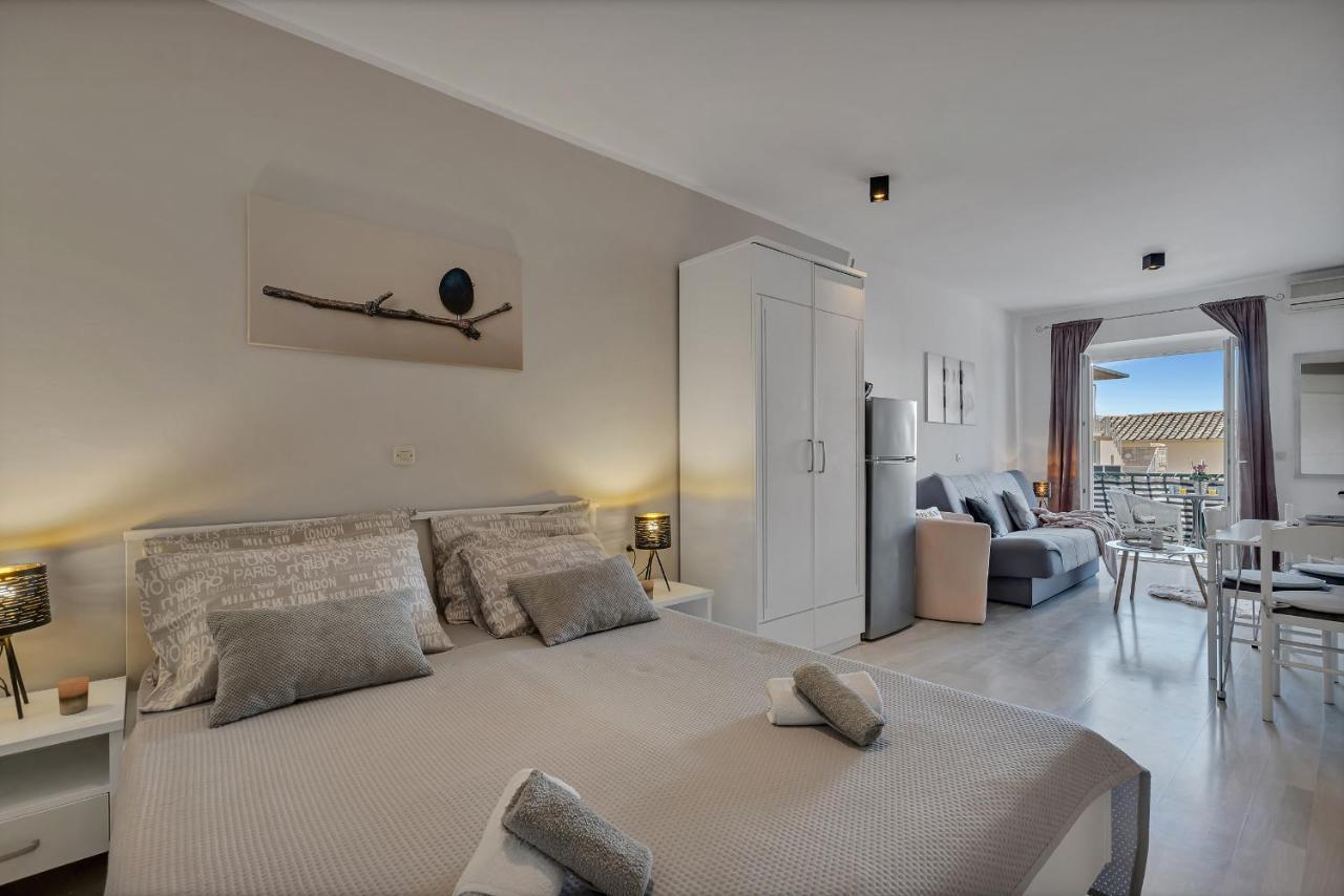 Apartmani Luna Baška Voda Esterno foto
