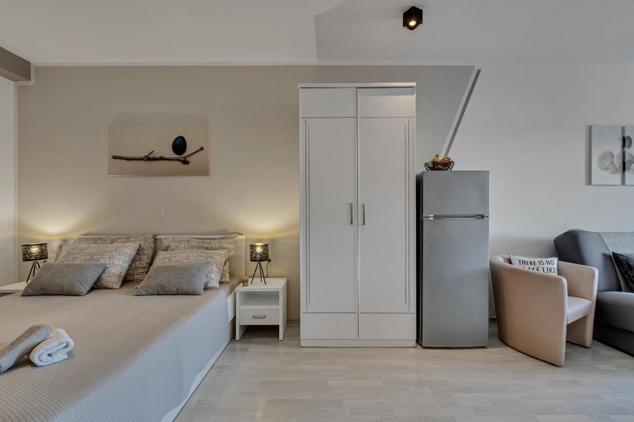 Apartmani Luna Baška Voda Esterno foto