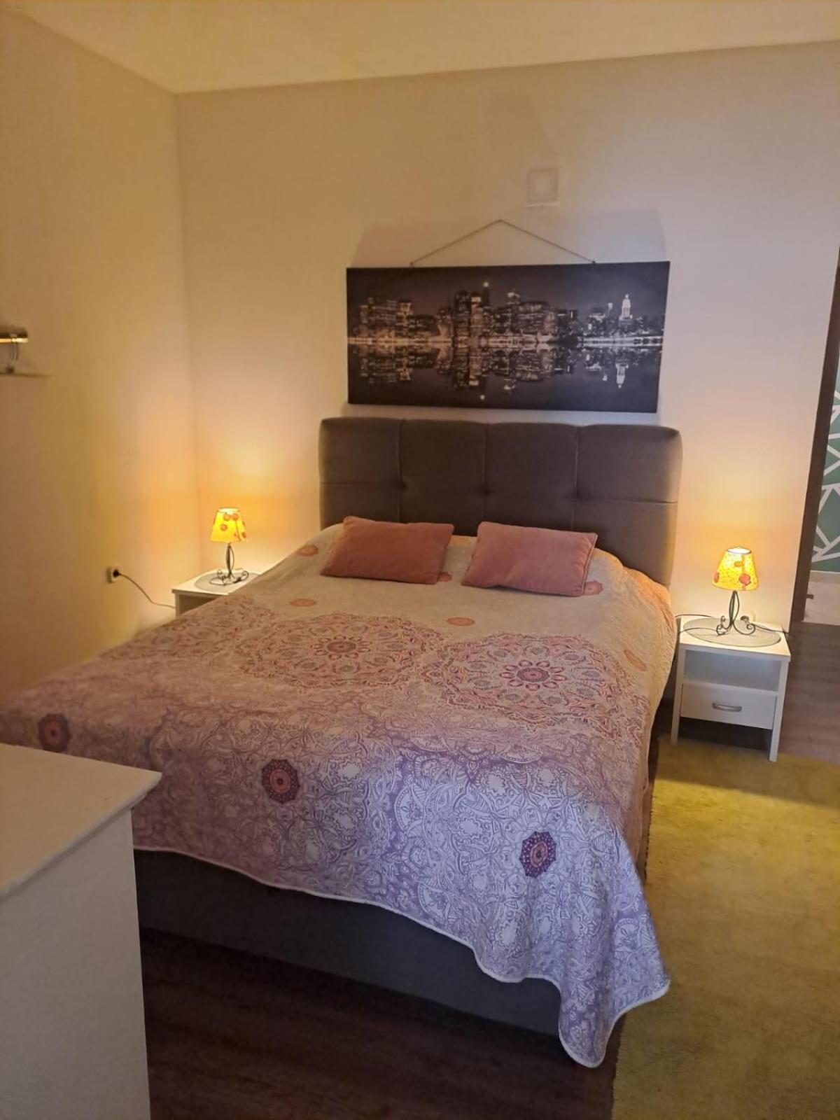 Apartmani Luna Baška Voda Esterno foto